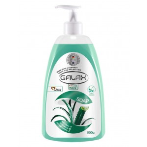 Skystas  muilas GALAX " Aloe  500g su dozatoriumi.